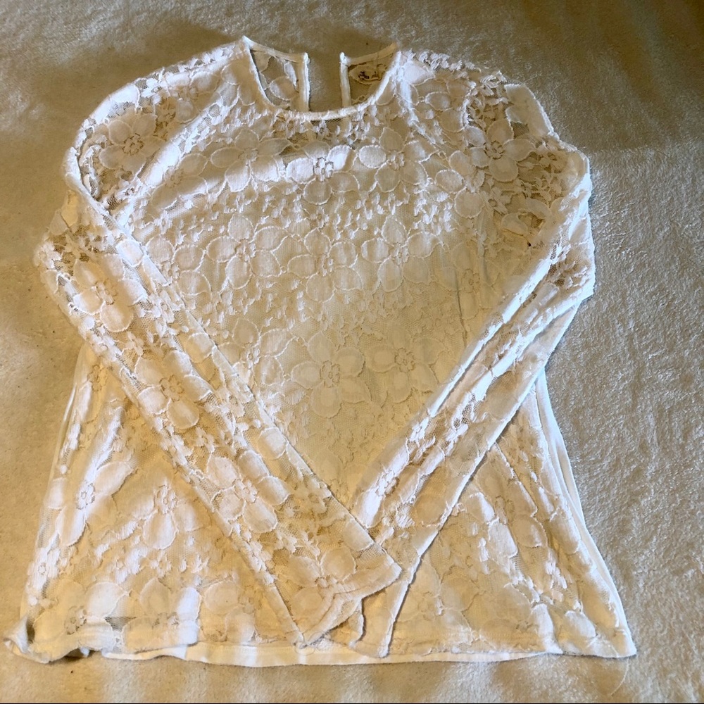 Lace dressy blouse